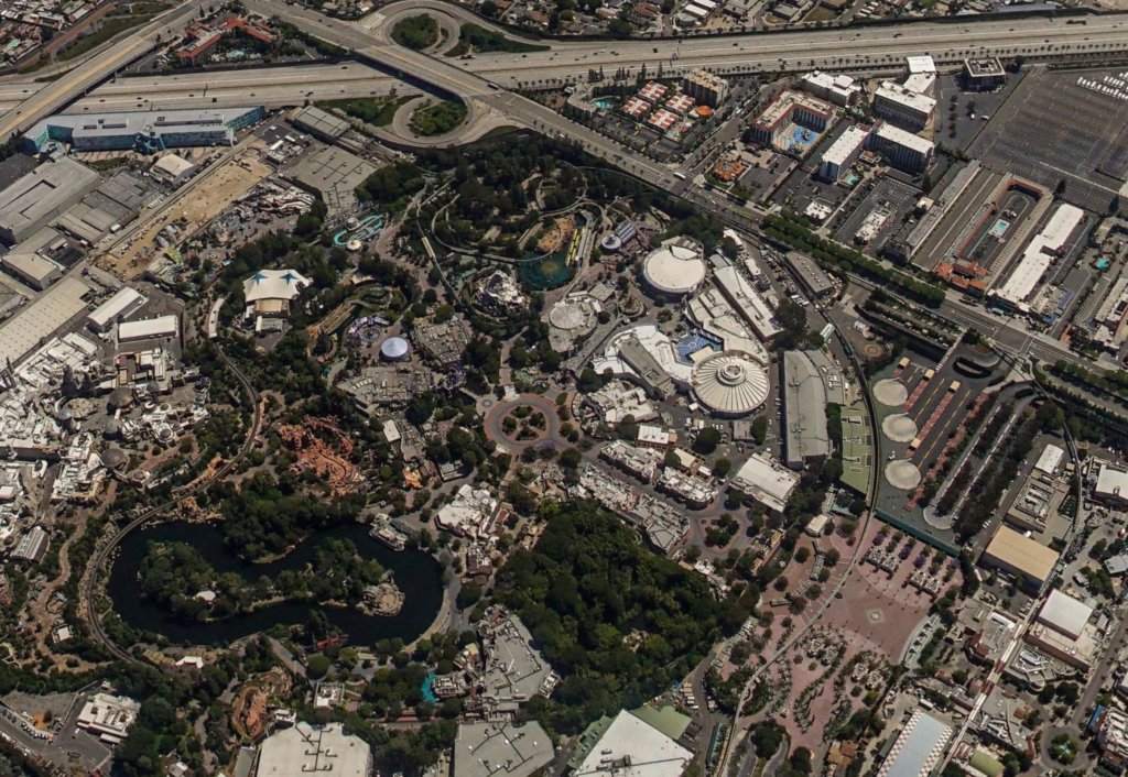 Interactive Aerial Tour Disneyland Park AerialSphere